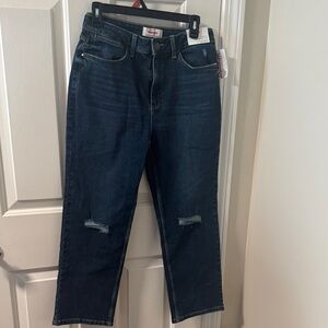 Wrangler Women's Dark Blue Boyfriend Jeans